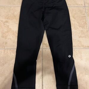 Lululemon Black Athletic Leggings size 2